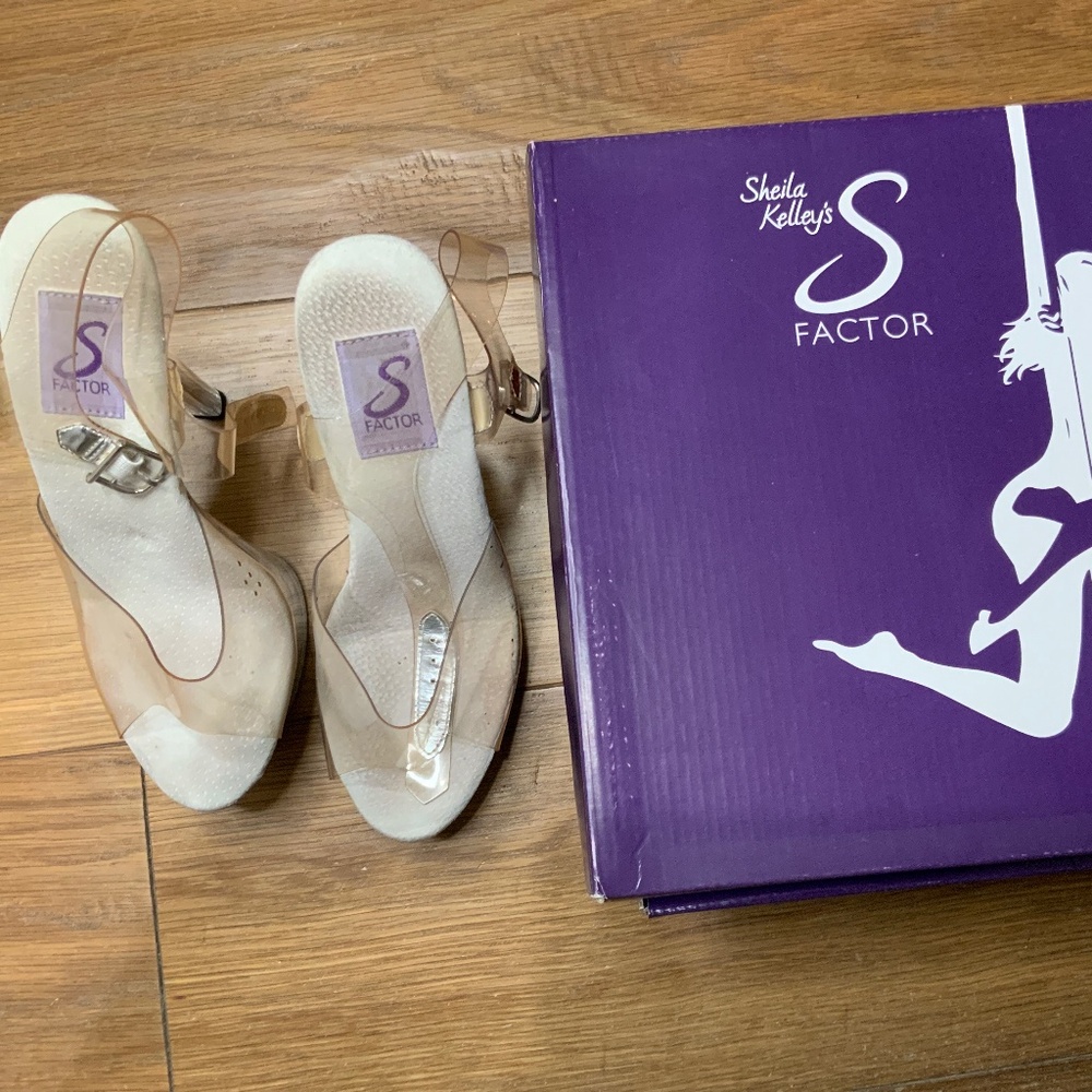 Original Sheila Kelley’s S Factor Platform High Heels